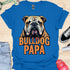 Bulldog Papa - V8 - Gothic Graphic T-Shirt